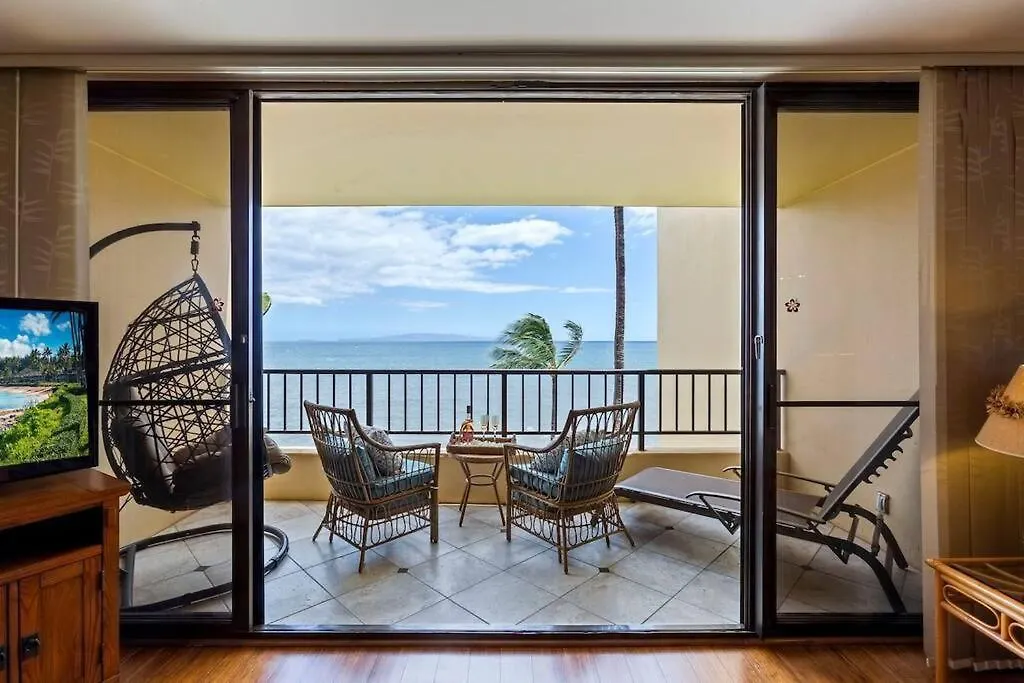 Sugar Beach Resort 518- Updated Oceanfront Gem At Sugar Beach Resort Kihei Apartment