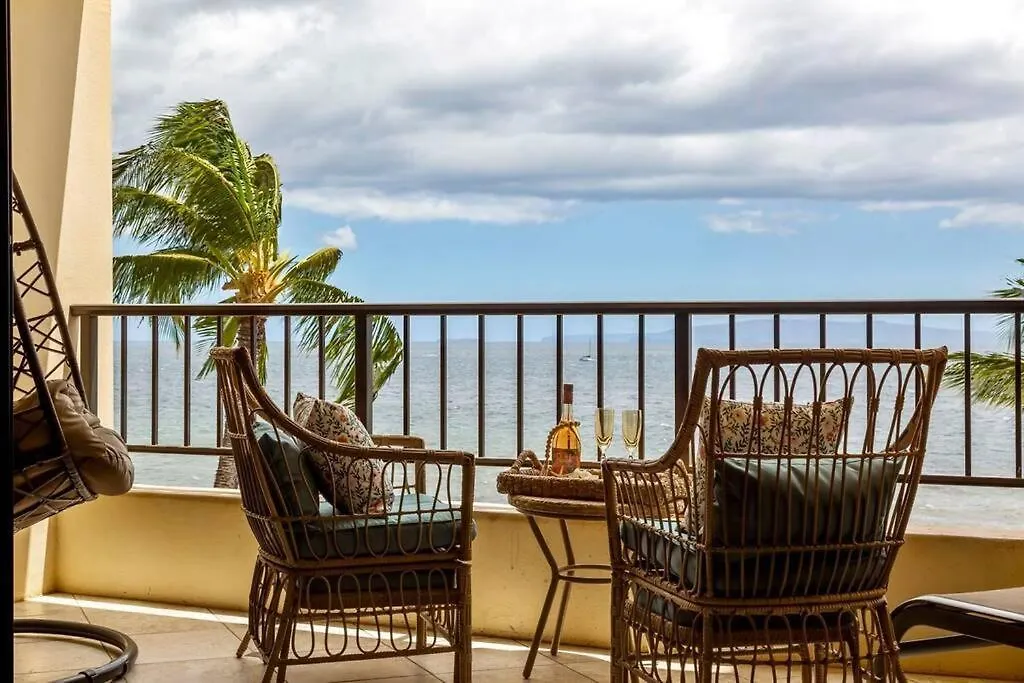 Apartment Sugar Beach Resort 518- Updated Oceanfront Gem At Sugar Beach Resort Kihei