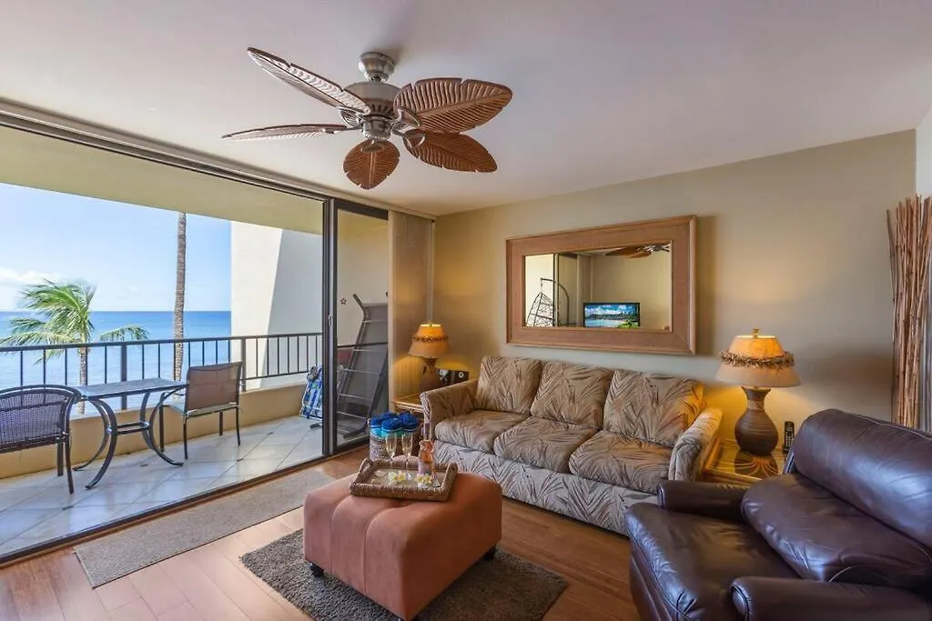 Apartment Sugar Beach Resort 518- Updated Oceanfront Gem At Sugar Beach Resort Kihei