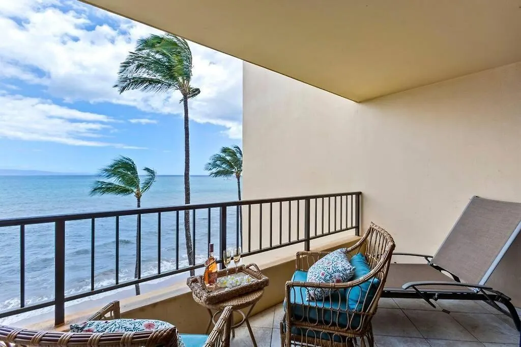 Sugar Beach Resort 518- Updated Oceanfront Gem At Sugar Beach Resort Kihei