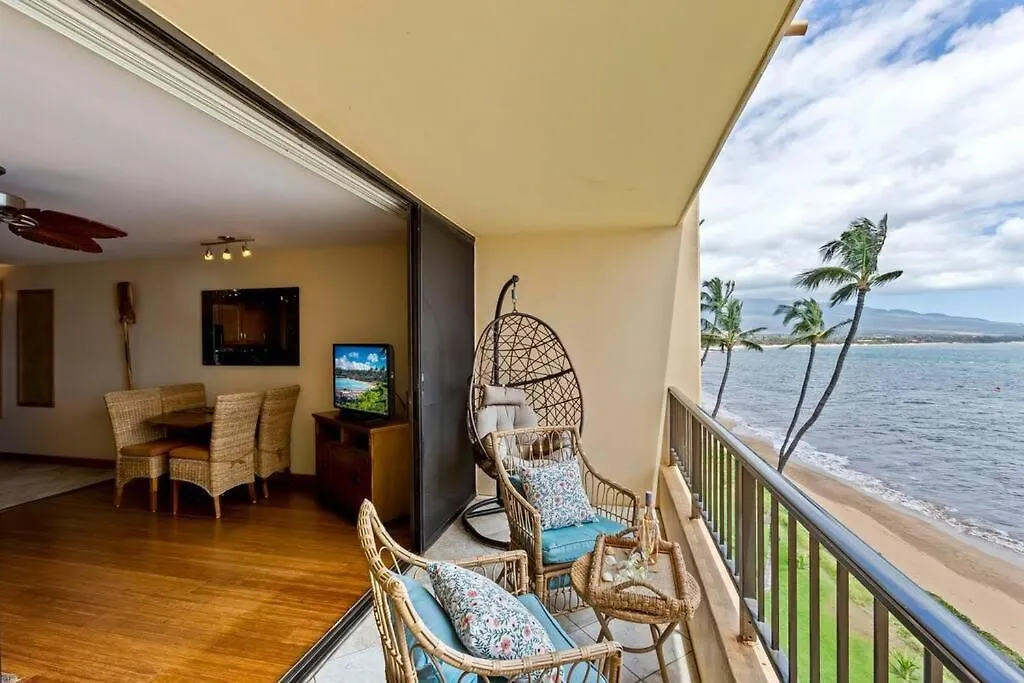 Sugar Beach Resort 518- Updated Oceanfront Gem At Sugar Beach Resort Kihei